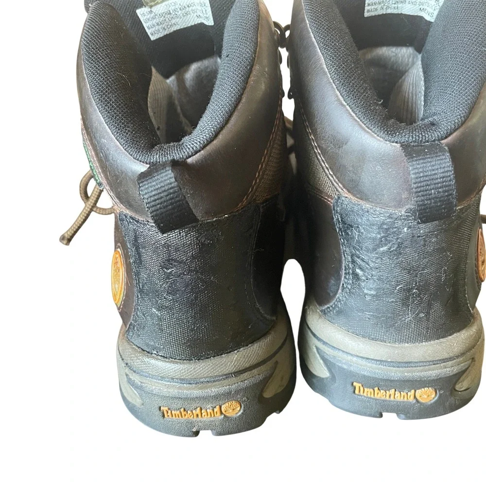 Timberland Mens Chocorua Trail Waterproof Hiking Boots Gore-Tex Trail Brown 10.5